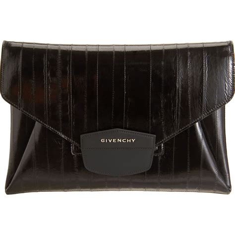 givenchy silver clutch|vintage Givenchy clutch.